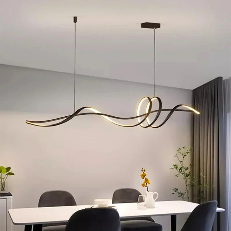 Lámpara de techo diseño suspendido moderno elegante