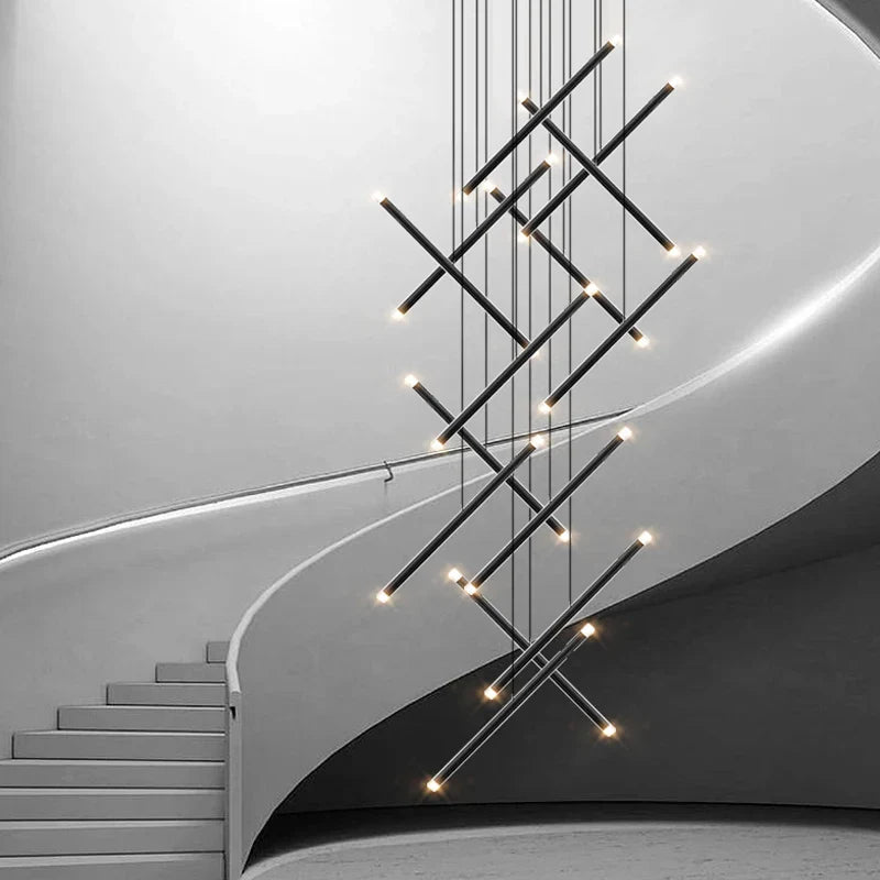 lámpara de techo moderna led para terraza interior y desván