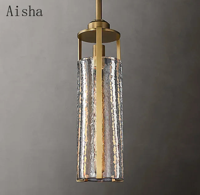 lámpara de vidrio nórdica estilo industrial para decoración interior
