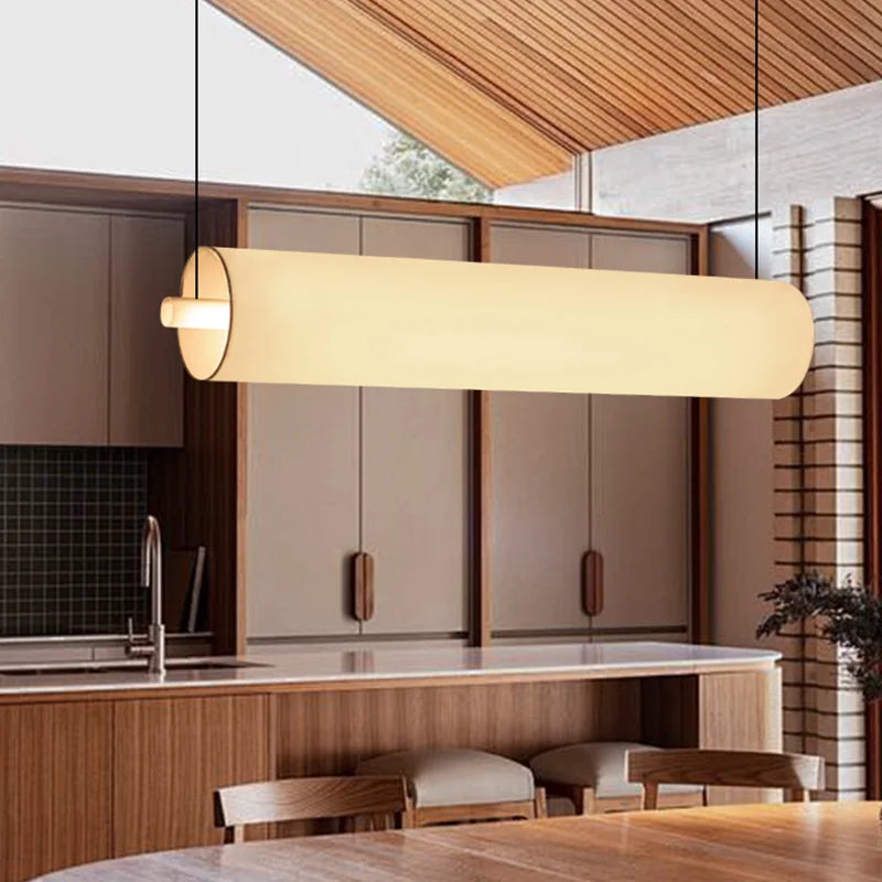 lámpara colgante moderna minimalista de tela para restaurante y banquete