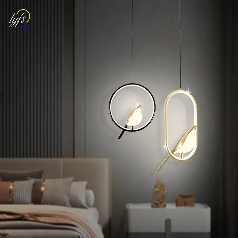 Lámpara colgante de diseño moderno minimalista elegante
