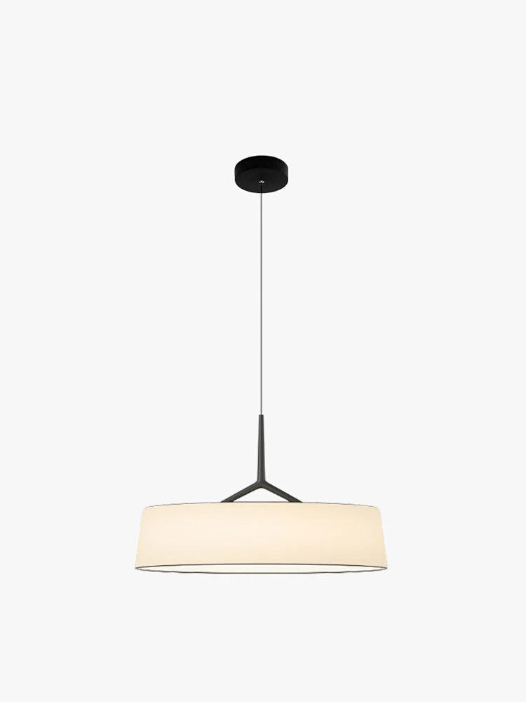 Lámpara LED de tela japonesa elegante