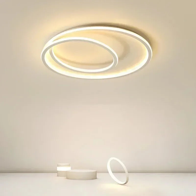 Lámpara de diseño para espacio moderno.