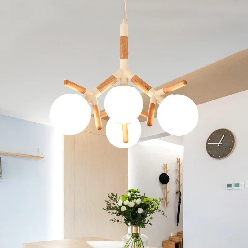 Lámpara LED moderna y elegante colgante