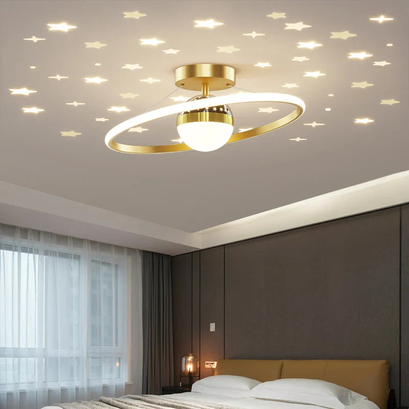 Lámpara LED de diseño chic luminosa