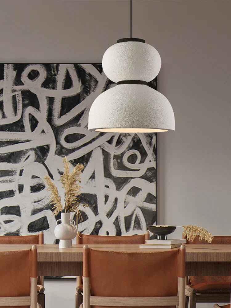 lustre japonés estilo silencioso lámpara Danmark Noguchi bola restaurante