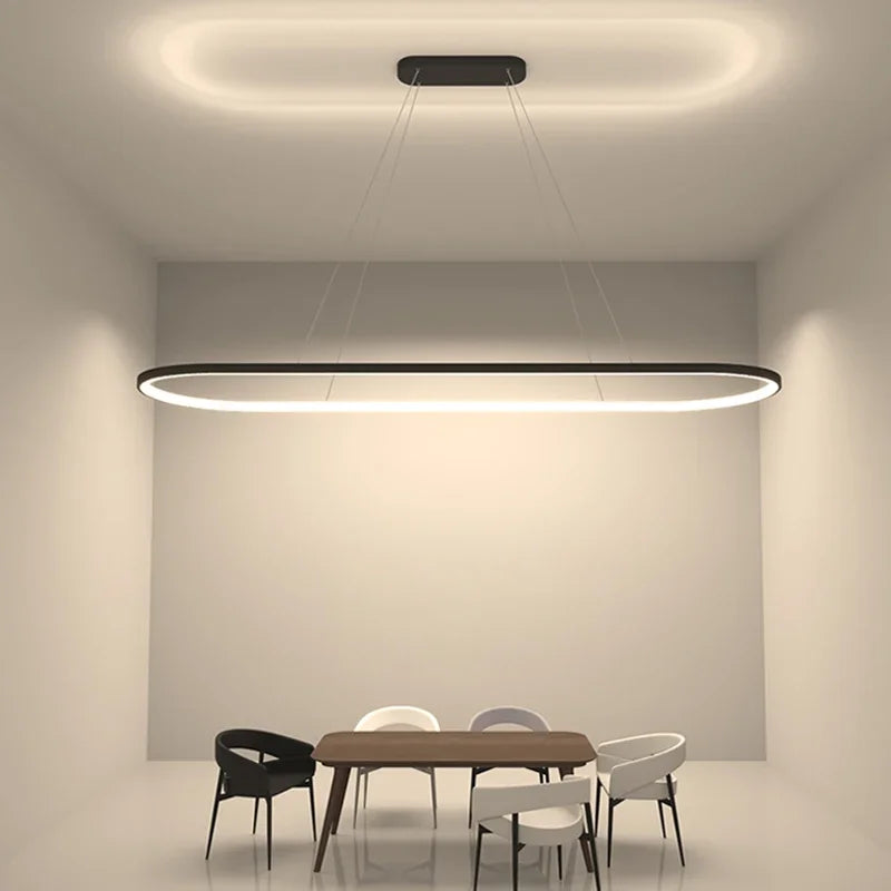 Lámpara nórdica minimalista luminosa elegante