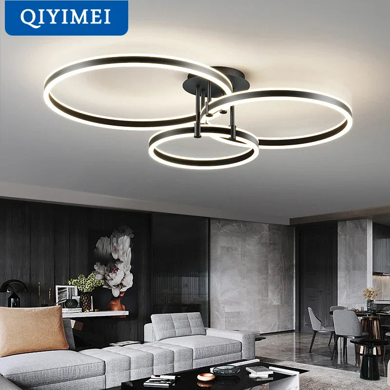lámpara LED acrílica con luces arriba y abajo
