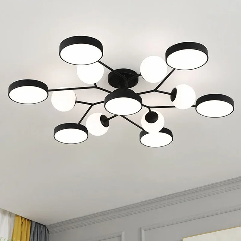 Lámpara de araña LED diseño creativo único