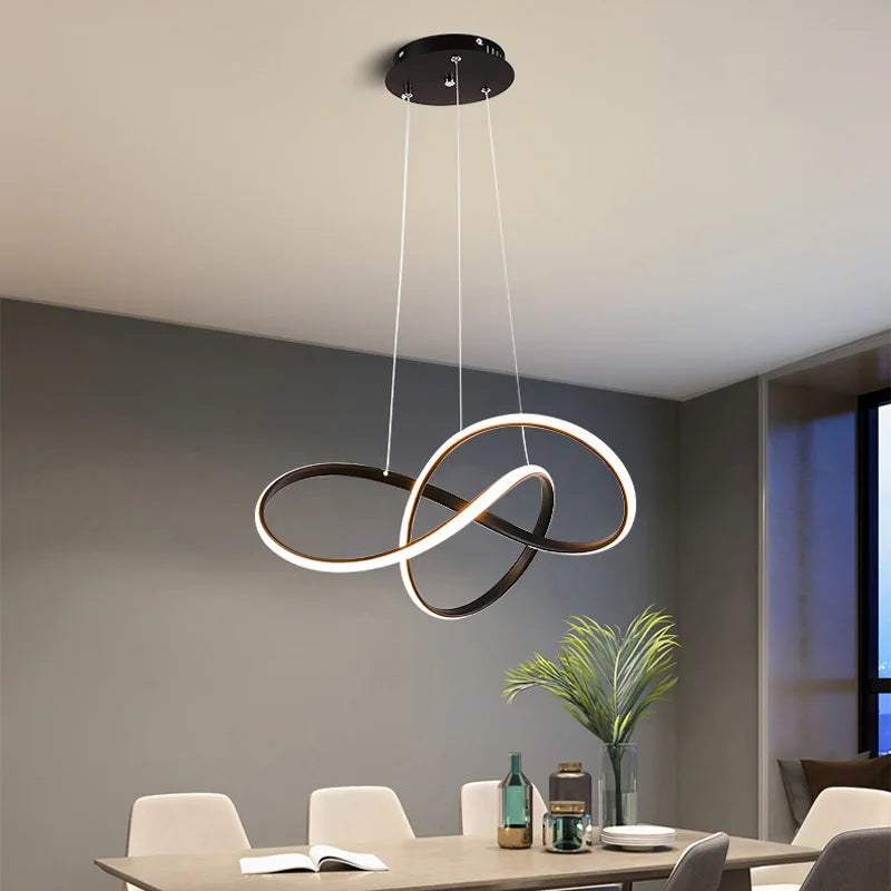 Lámpara colgante minimalista elegante LED