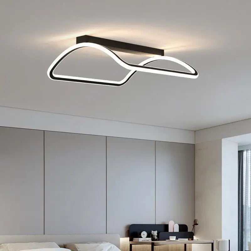 Lámpara moderna colgante elegante luminosa