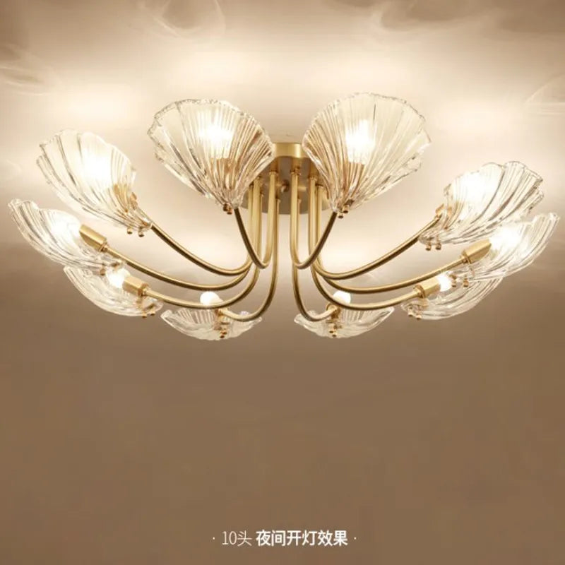 lámparas modernas de cobre para una iluminación interior elegante