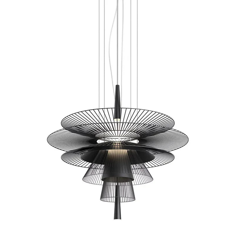 Lámpara de lujo sandyha LED en metal lámpara colgante decorativa