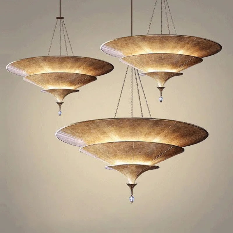 Lámpara budista asiática para decoración interior elegante