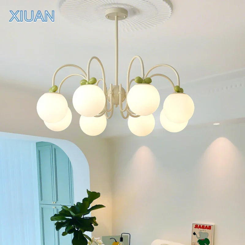 lámpara de vidrio estilo francés ideal para hotel