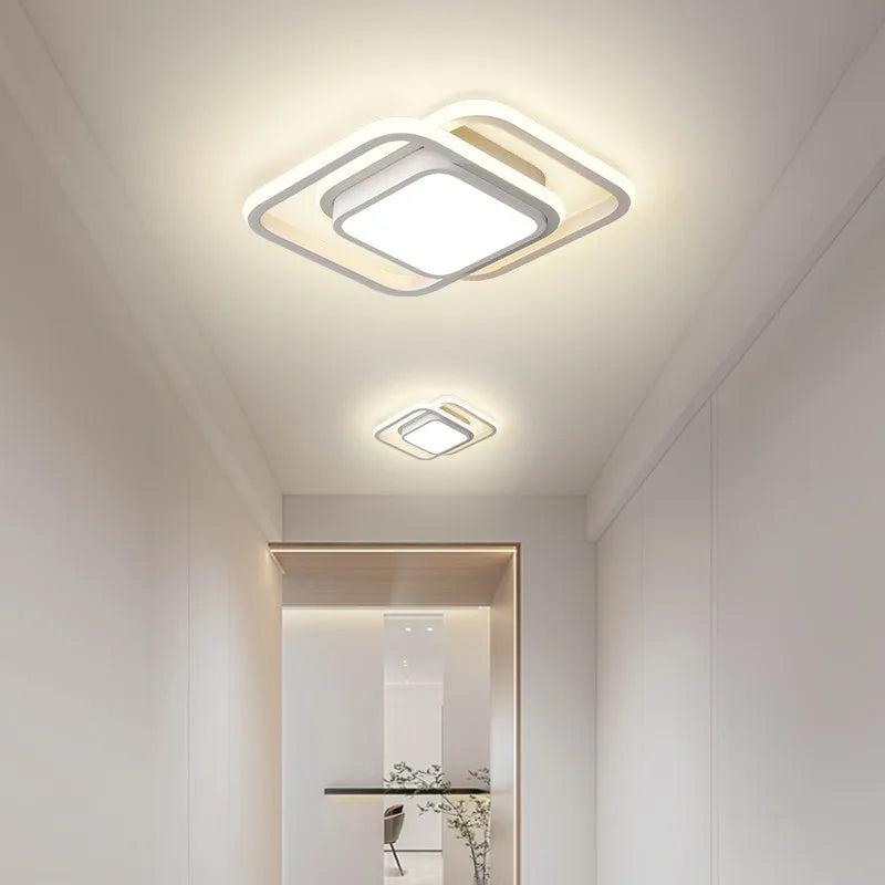 LumièreClair – Plafón LED moderno para pasillos y entradas