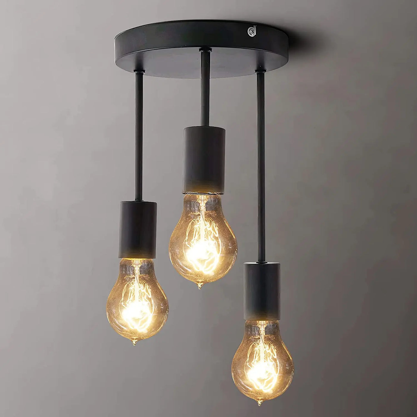 Plafón industrial diseño elegante