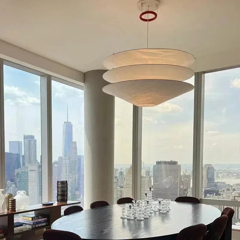 lámpara colgante moderna estilo nórdico iluminación interior sencilla
