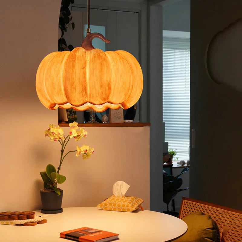 lámpara japonesa retro wabi sabi led calabaza para restaurante