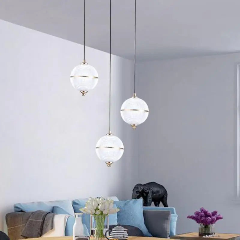lámpara moderna para una iluminación decorativa versátil