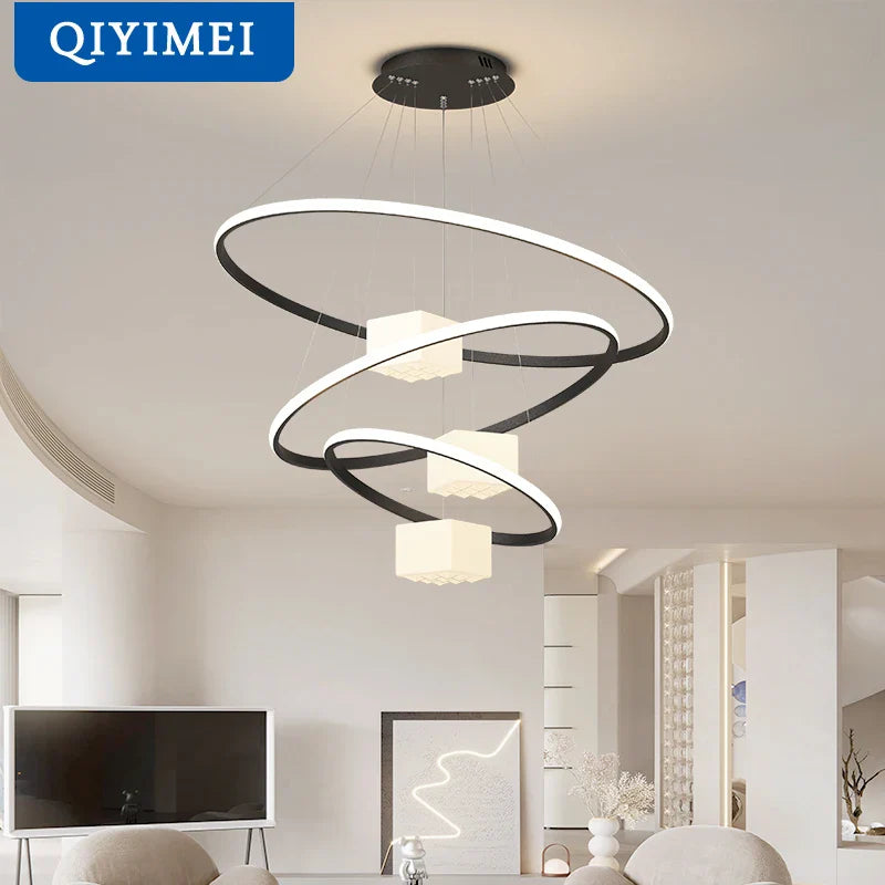 Lámpara colgante de diseño moderno y luminoso