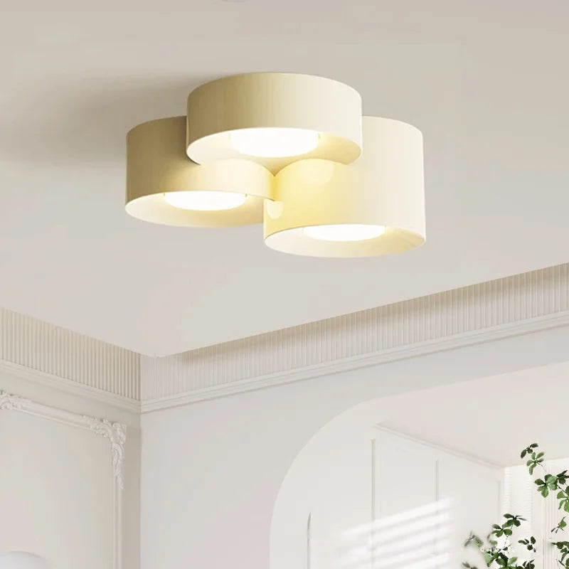 Lámpara de techo nórdica diseño contemporáneo luminosa