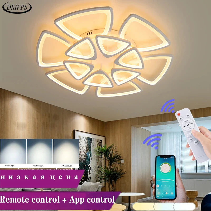 Lámpara LED diseño moderno nórdico