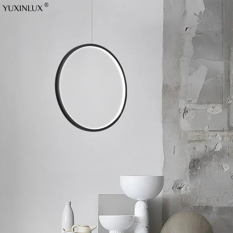 Lámpara LED escandinava minimalista elegante