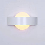 Applique Design Led Courbée Élégante Décorative Murale Chambre
