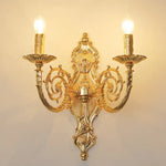 Applique Européenne Luminaire Design Contemporain Élégant Ae Double Tête / Blanc Froid