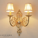 Applique Européenne Luminaire Design Contemporain Élégant B Double Tête / Blanc Froid