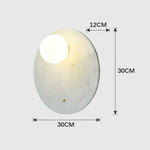 Applique Led Marbre Vert Élégance Design Nordique. Murale Chambre