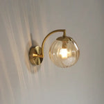 Applique Led Moderne Suspension Design Épuré Ambre Applique Murale Chambre