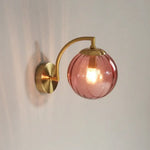 Applique Led Moderne Suspension Design Épuré Bordeaux Applique Murale Chambre
