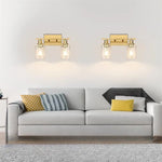 Applique Murale 2 Ampoules pour Salle de Bain Classe