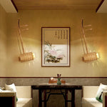 Applique Murale Bambou Zen Exotique. Chambre