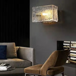 Applique Murale Carrée Élégante Transparente Décorative Lumineuse Chambre