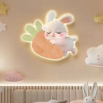 Applique Murale Chambre À Coucher Enfant Bébé Carotte Murale Enfant