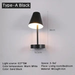 Applique Murale De Luminaire Design Moderne Compact. A-Noir 5W Chambre