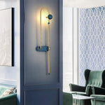 Applique Murale Design Lumineux Élégant Doré. Chambre