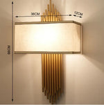 Applique Murale Design Lumineux Élégant Doré. F / Lumière Neutre Chambre