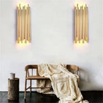 Applique Murale Design Lumineux Or Glamour. Chambre