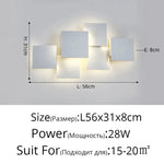 Applique Murale Design Minimaliste Élégant Lumineux Moderne Chambre