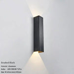 Applique Murale Design Xxx. Noir / 32Cm Chambre