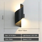 Applique Murale D’intérieur Led Design Élégant Modèle A / Blanc Chaud (2700-3500K) Chambre