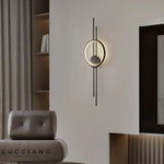 Applique Murale Élégante Luminosité Géométrique Design. Chambre