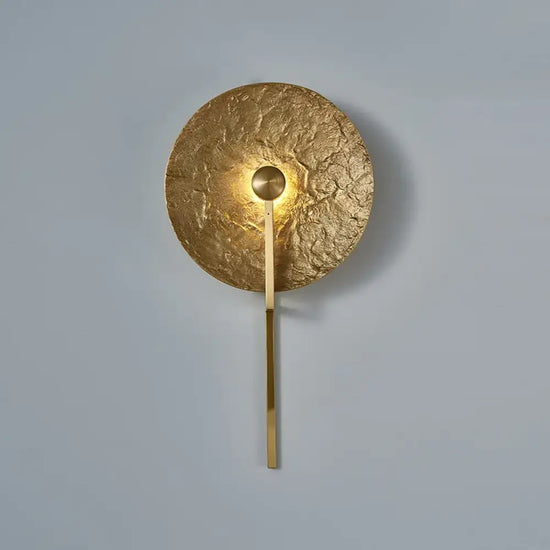 Applique Murale En Cuivre Minimaliste Et Élégante Chambre