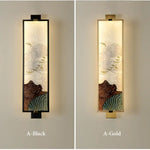 Applique Murale En Émail Éclairant L’intérieur Traditionnel G / L14Cm H55Cm Blanc Froid (5