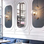 Applique murale en verre design