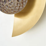 Applique Murale Helix Crescent Élégance Lumineuse Contemporaine Chambre